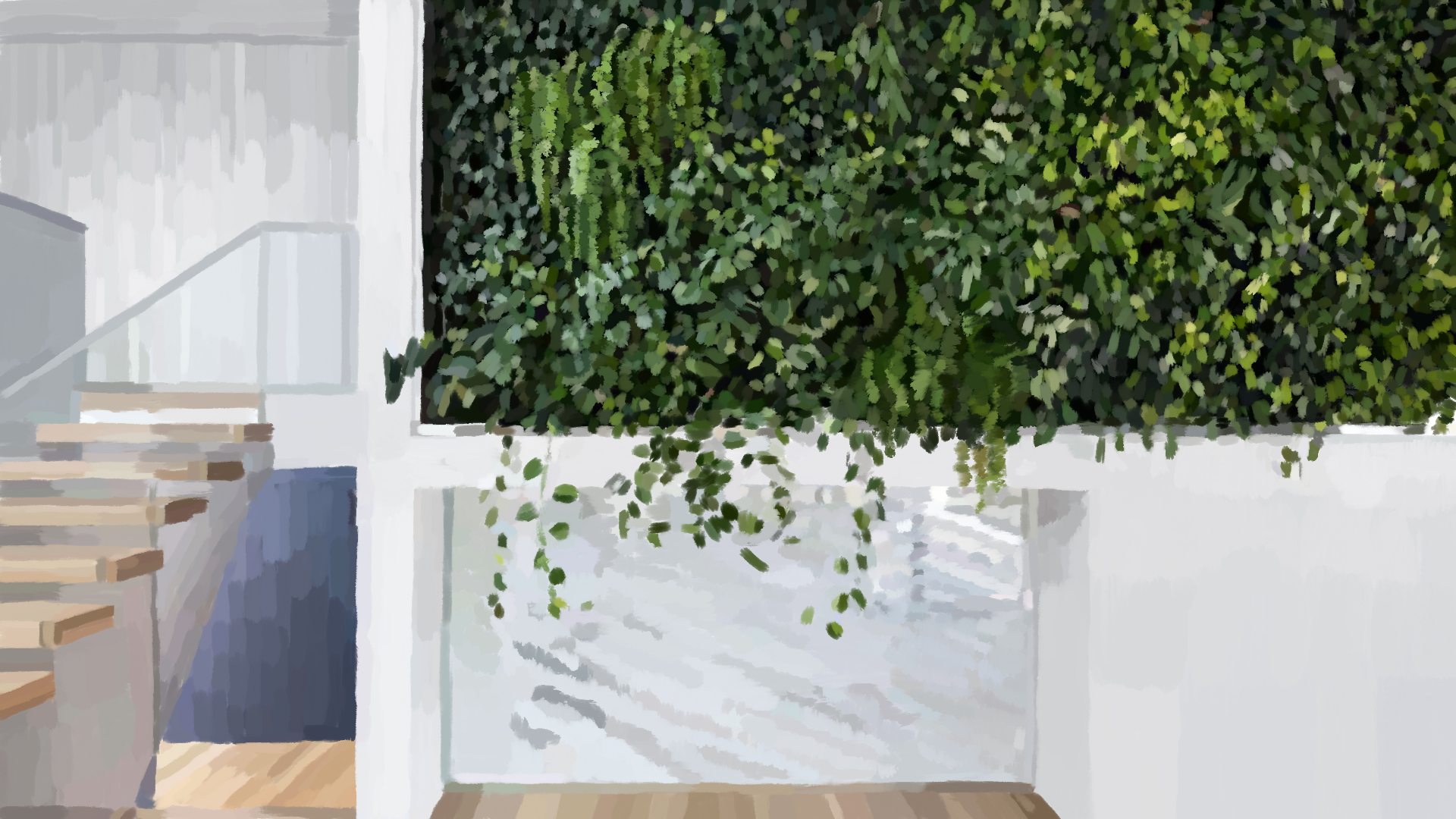 Interior with Plant Wall
